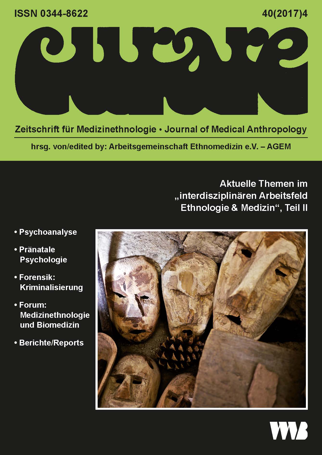 Cover-Vorderseite (Cover Picture): Masken des Simón Morales aus der Sierra Tarahumara (Masks from Simón Morales), siehe auch S. 260f. • Das Titelbild entspricht dem Titelbild von Claus Deimel: Des Museums neue Kleider. Die Riten im Museum der Menschen, VWB, Berlin 2017.